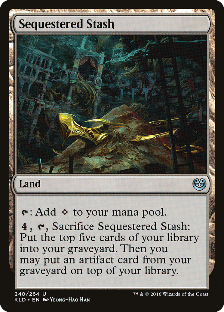 Image of Sequestered Stash (KLD-248) - Kaladesh Foil