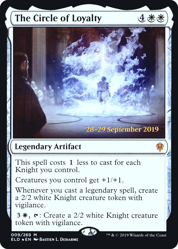 Image of The Circle of Loyalty (PRE-009) - Throne of Eldraine Promos Foil