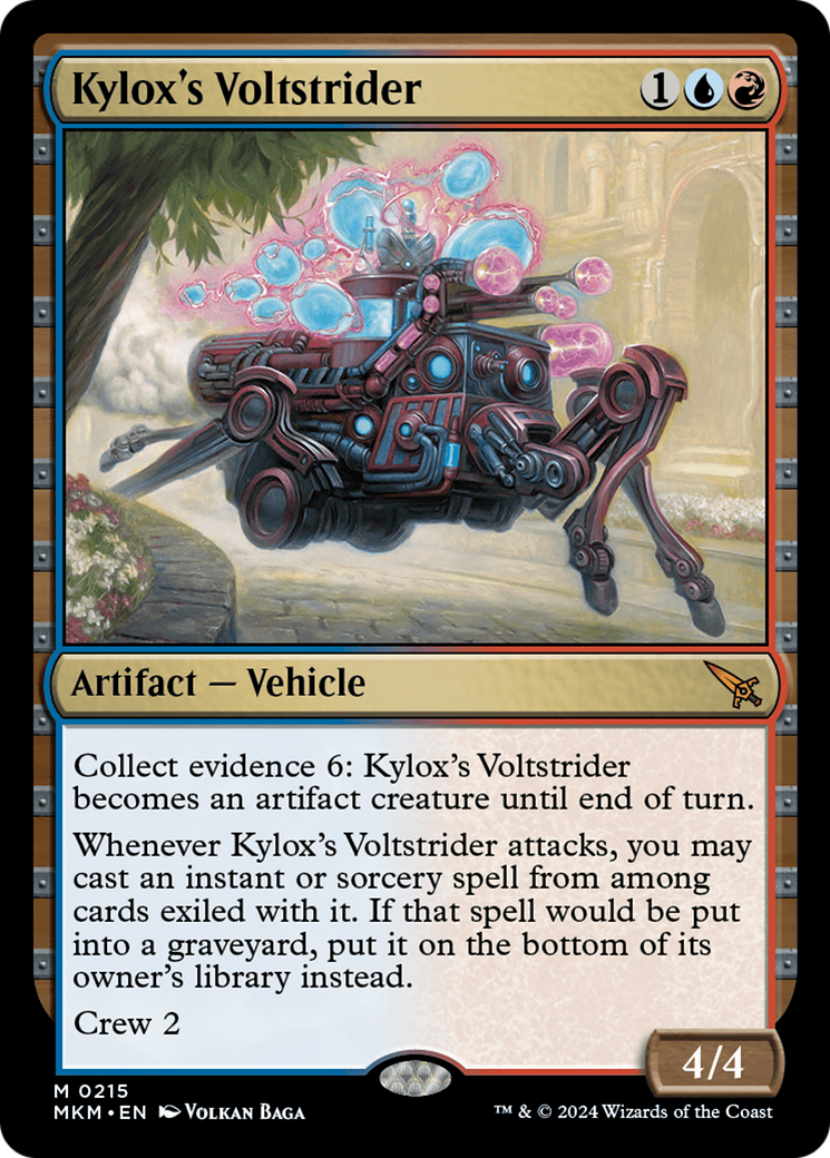 Image of Kylox's Voltstrider (MKM-215) - Murders at Karlov Manor Foil