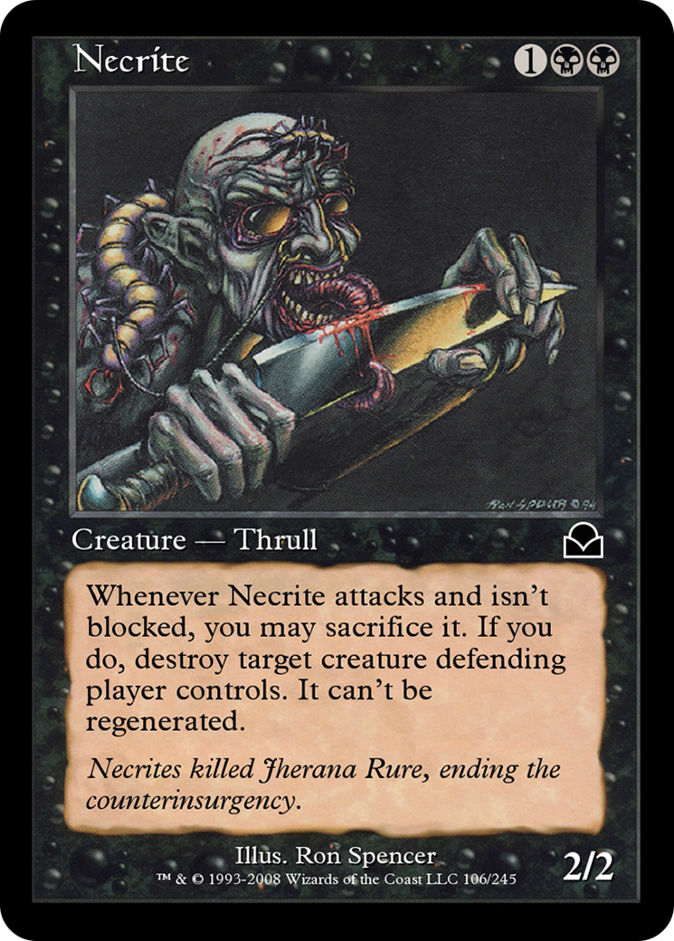 Image of Necrite (ME2-106) - Masters Edition II Foil