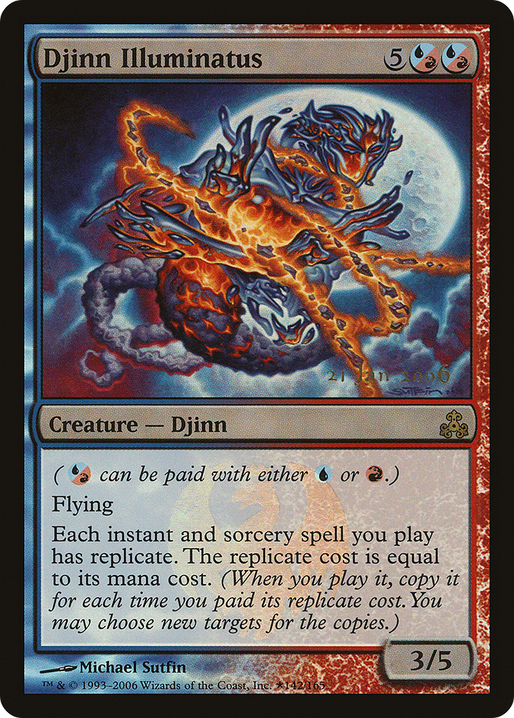 Image of Djinn Illuminatus (PRE-028) - Guildpact Promos Foil