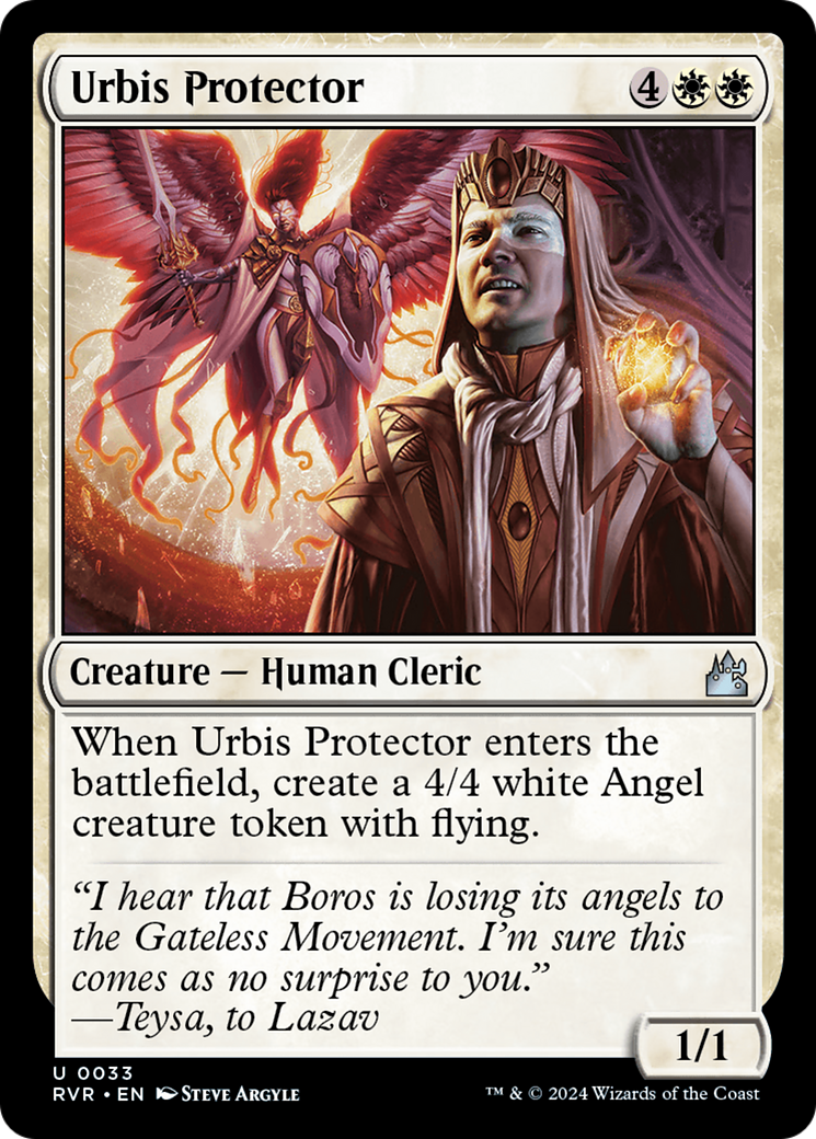 Image of Urbis Protector (RVR-033) - Ravnica Remastered