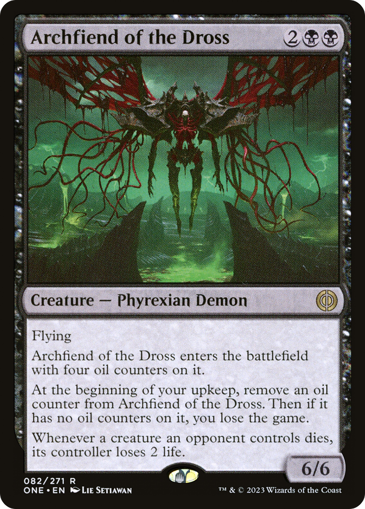 Image of Archfiend of the Dross (ONE-082) - Phyrexia: All Will Be One