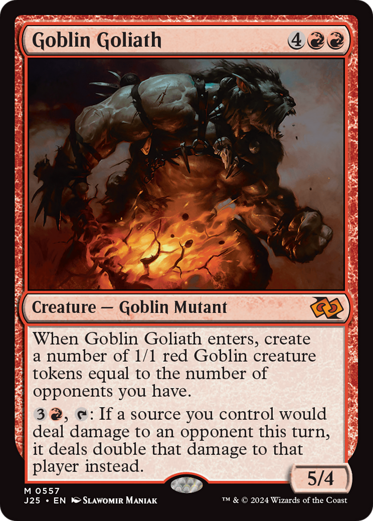 Image of Goblin Goliath (J25-557) - Foundations Jumpstart