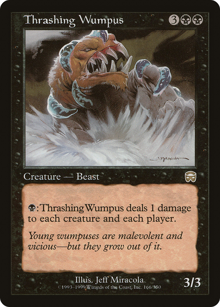 Image of Thrashing Wumpus (MMQ-166) - Mercadian Masques