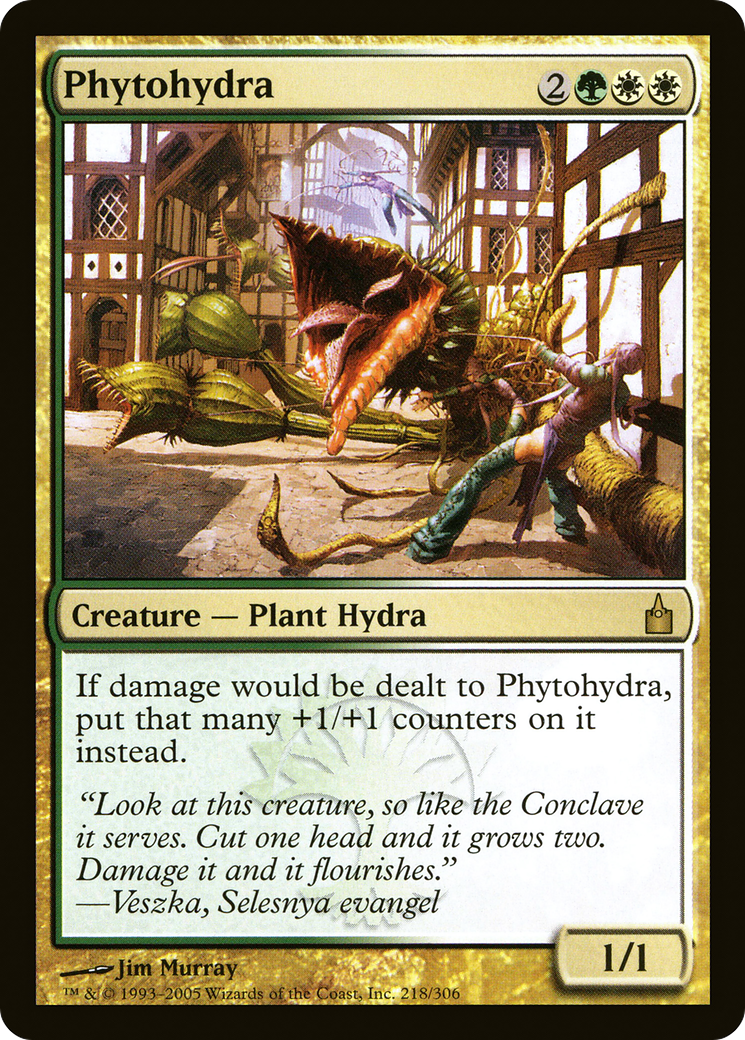 Image of Phytohydra (RAV-218) - Ravnica: City of Guilds Foil