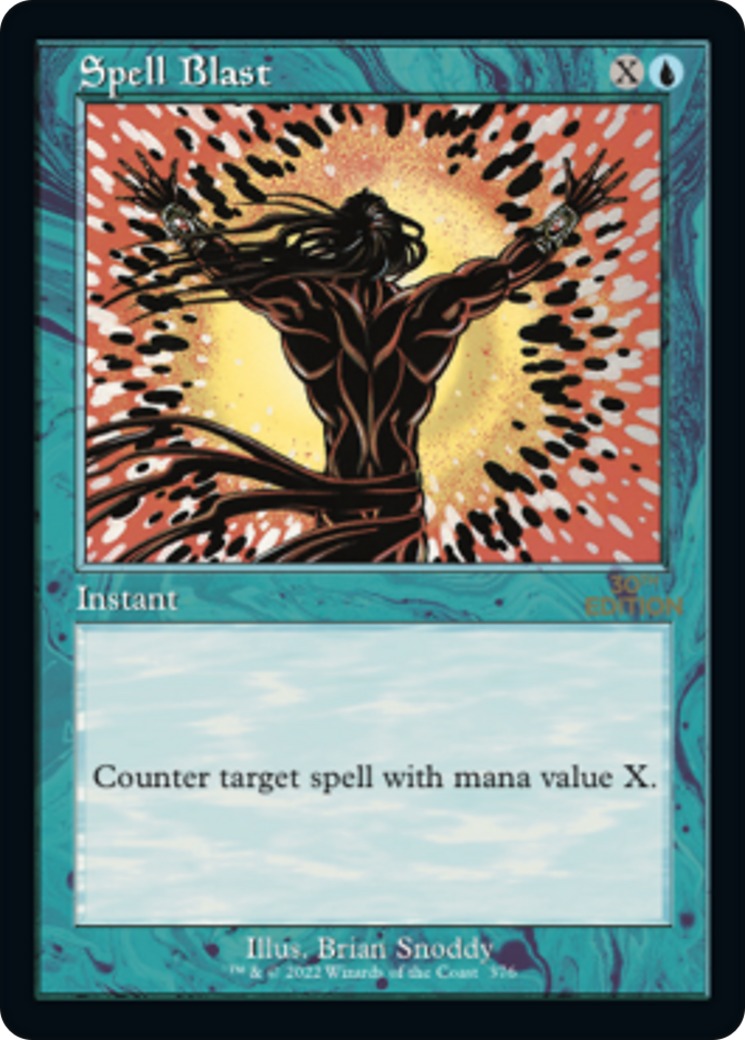 Image of Spell Blast (Retro Frame) (30A-376) - 30th Anniversary Edition
