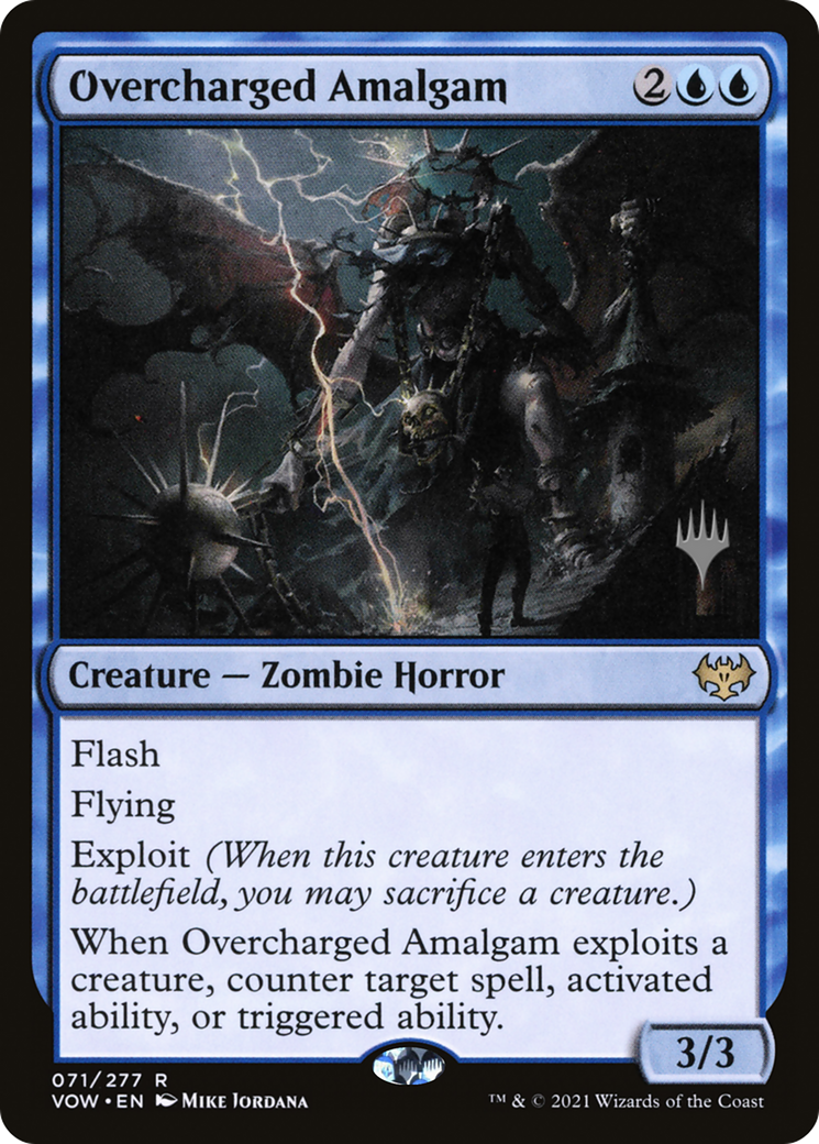Image of Overcharged Amalgam (PPDMU-071) - Innistrad: Crimson Vow Promos