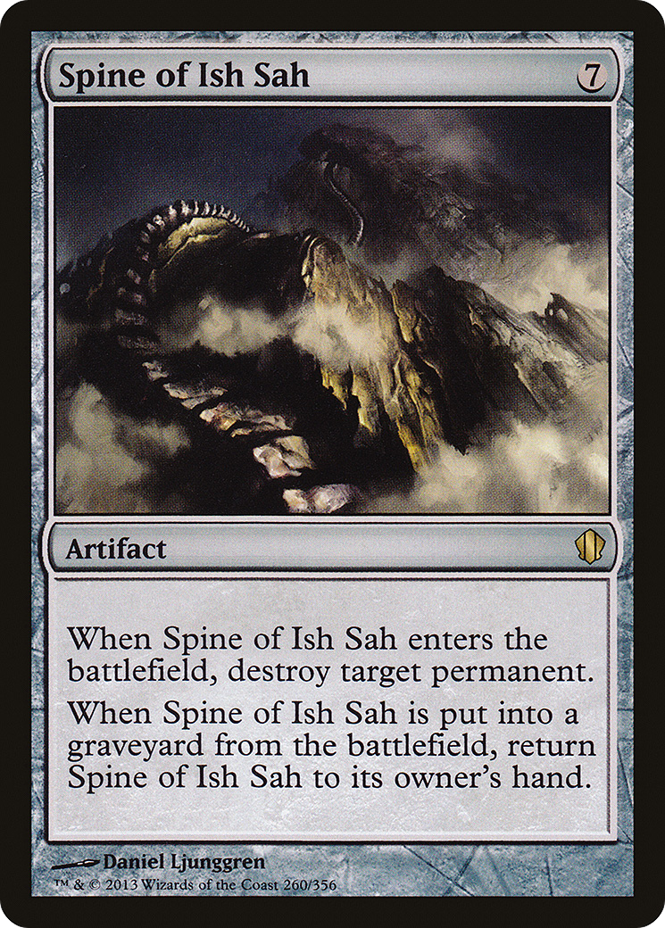 Image of Spine of Ish Sah (C13-260) - Commander 2013