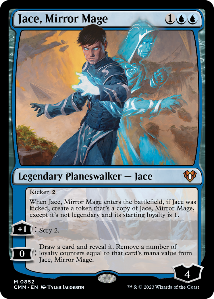 Image of Jace, Mirror Mage (CMM-852) - Commander Masters