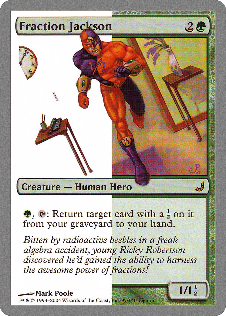 Image of Fraction Jackson (UNH-097) - Unhinged