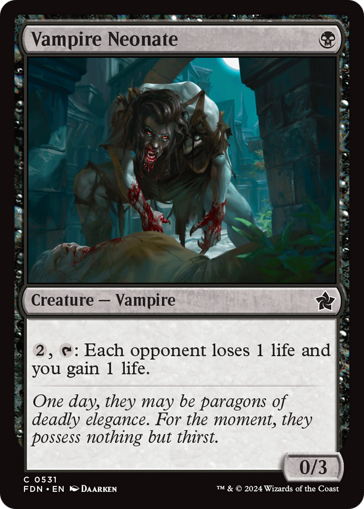 Image of Vampire Neonate (FDN-531) - Foundations