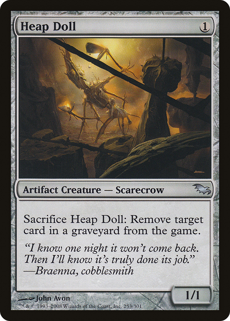 Image of Heap Doll (SHM-253) - Shadowmoor Foil