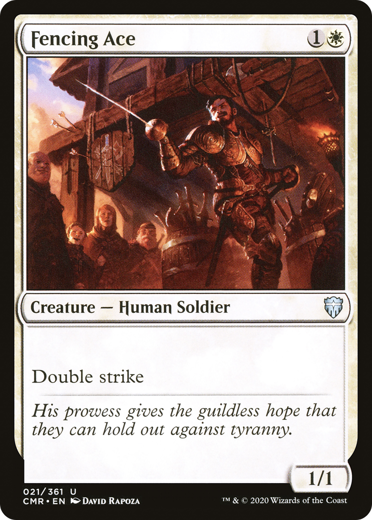 Image of Fencing Ace (CMR-021) - Commander Legends