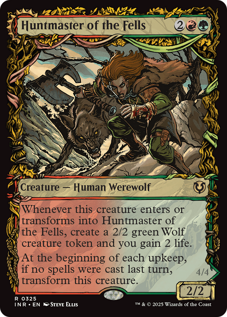 Image of Huntmaster of the Fells (Showcase) (INR-325) - Innistrad Remastered: (Showcase)