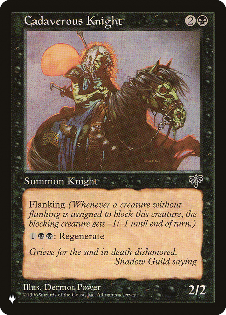 Image of Cadaverous Knight (LIST-) - The List