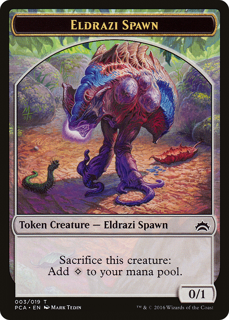 Image of Eldrazi Spawn (TPCA-003) - Planechase Anthology Tokens