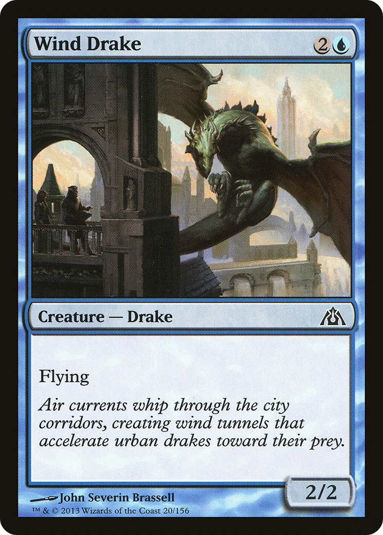 Image of Wind Drake (DGM-020) - Dragon's Maze