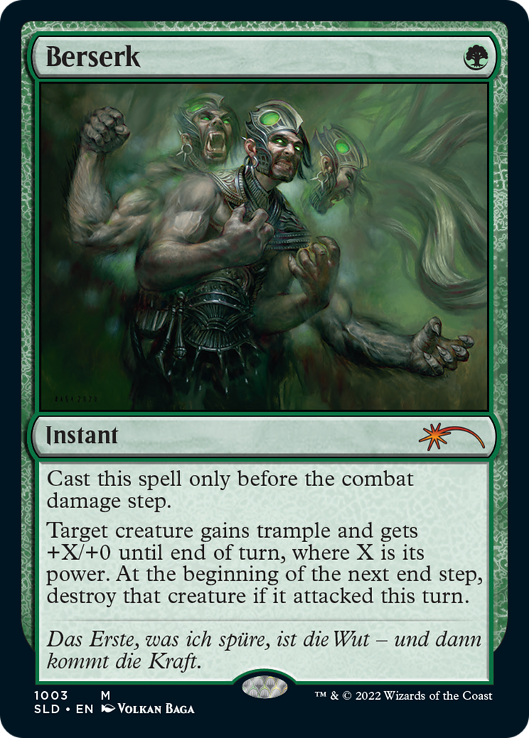 Image of Berserk (SLD-1003) - Secret Lair Drop Foil