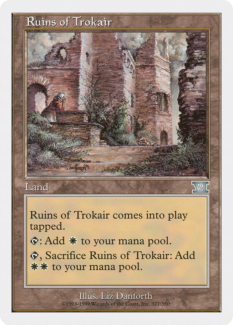Image of Ruins of Trokair (6ED-327) - Classic Sixth Edition