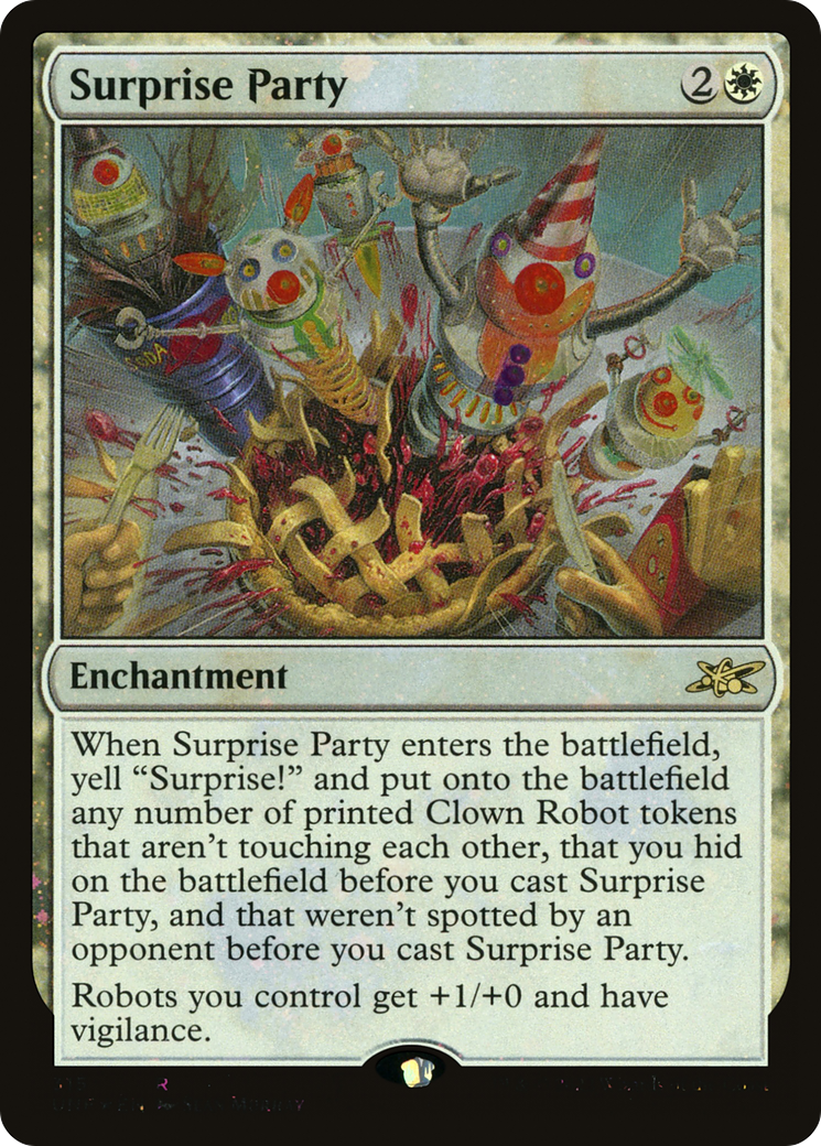 Image of Surprise Party (Galaxy Foil) (UNF-315) - Unfinity Foil