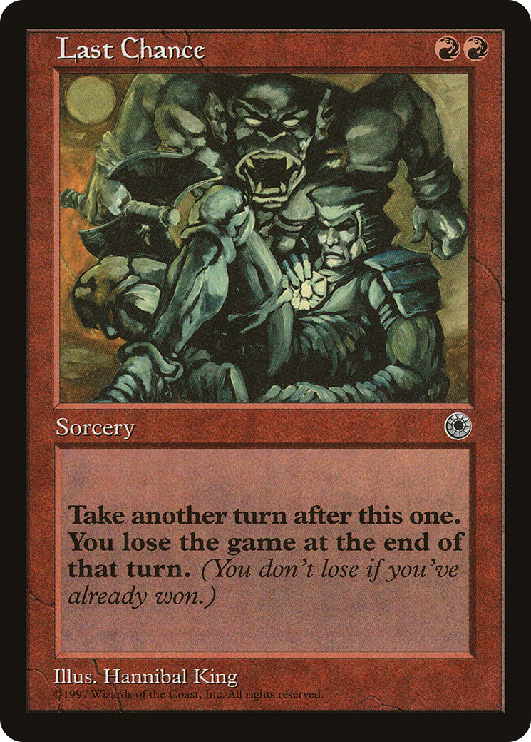 Image of Last Chance (POR-) - Portal