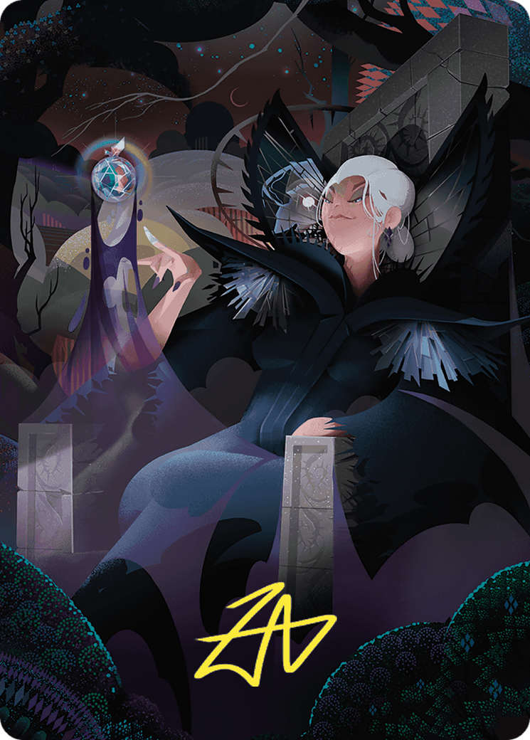 Image of Eriette of the Charmed Apple // Eriette of the Charmed Apple (AWOE-058) - Wilds of Eldraine Art Series (Borderless) Foil