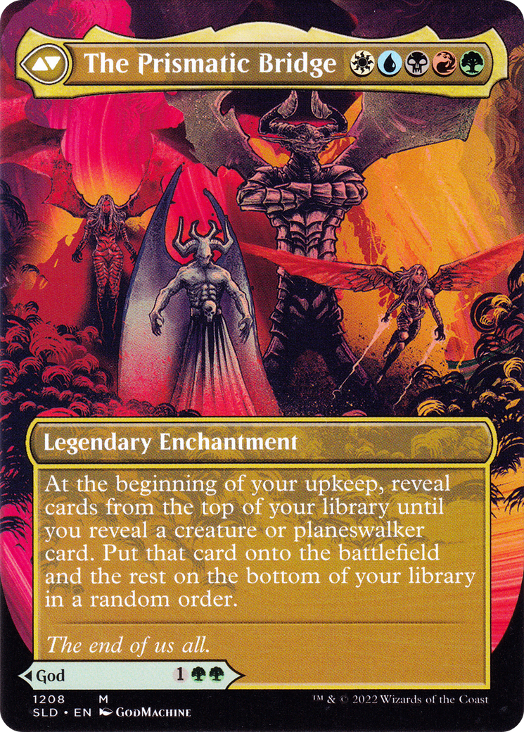 Image of Esika, God of the Tree (Display Commander) - Thick Stock (SLD-1208) - Secret Lair Drop (Borderless)
