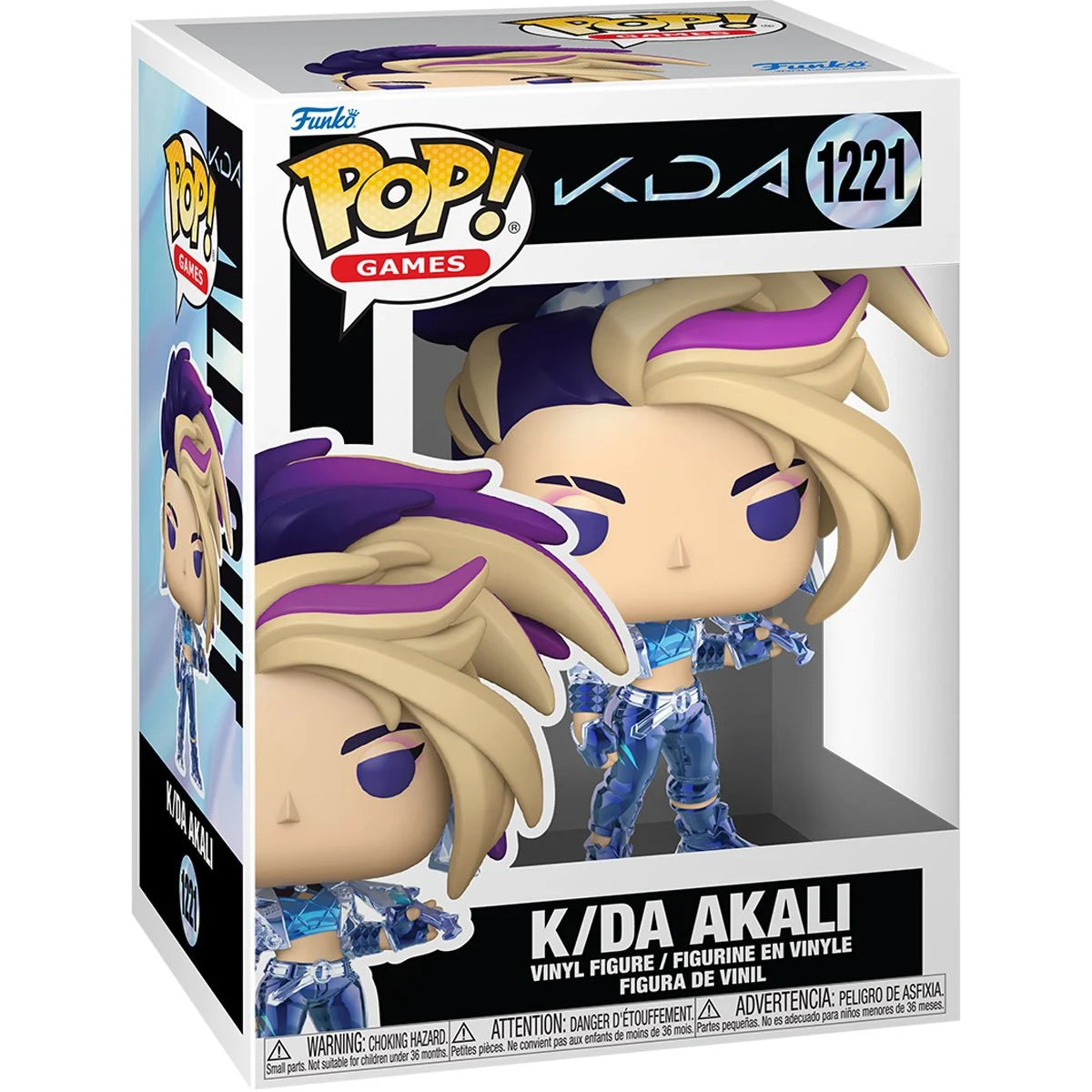 Image of League of Legends K/DA Akali Funko Pop! Vinyl Figure #1221