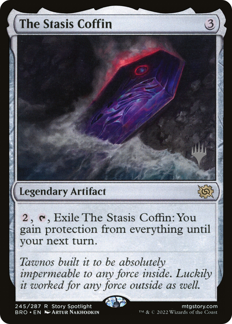 Image of The Stasis Coffin (PPBRO-245) - The Brothers' War Promos Foil