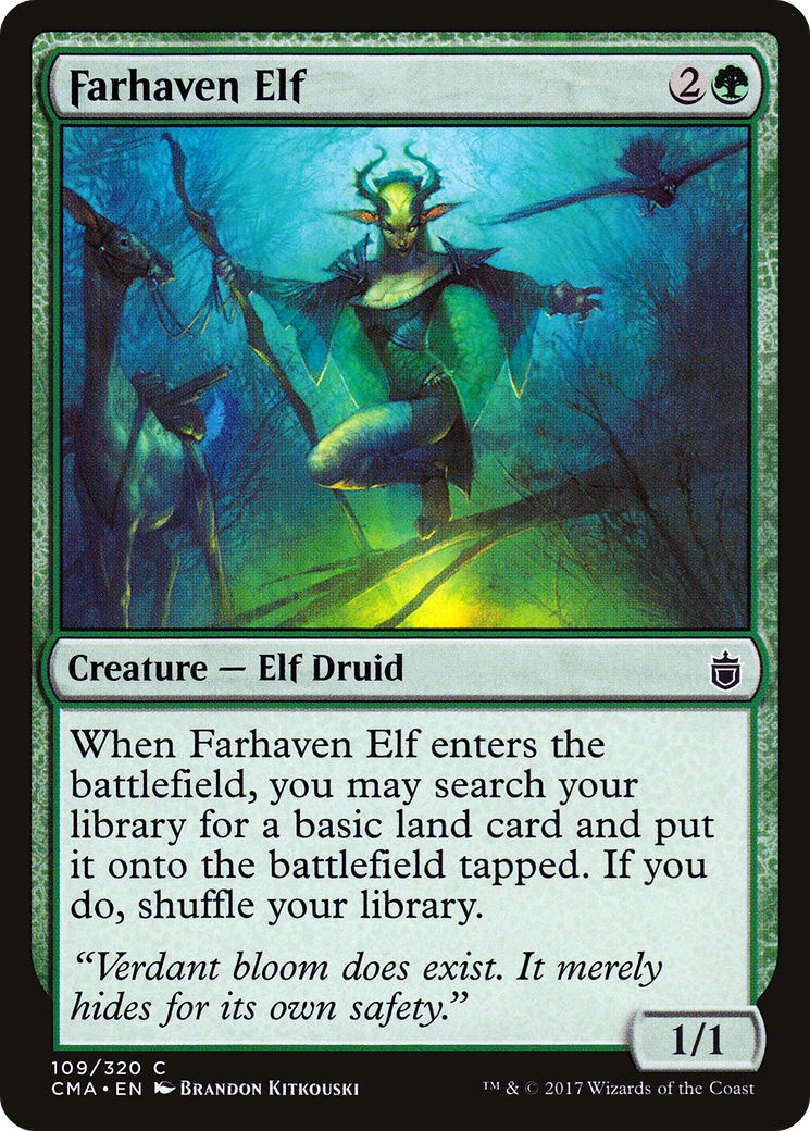 Image of Farhaven Elf (CMA-109) - Commander Anthology
