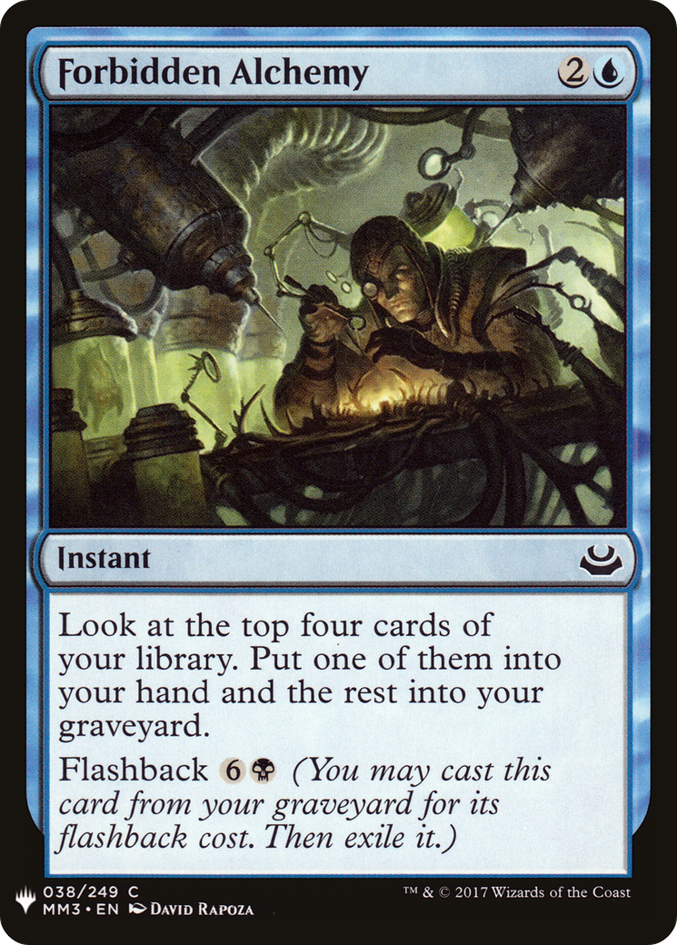 Image of Forbidden Alchemy (LIST-038) - The List