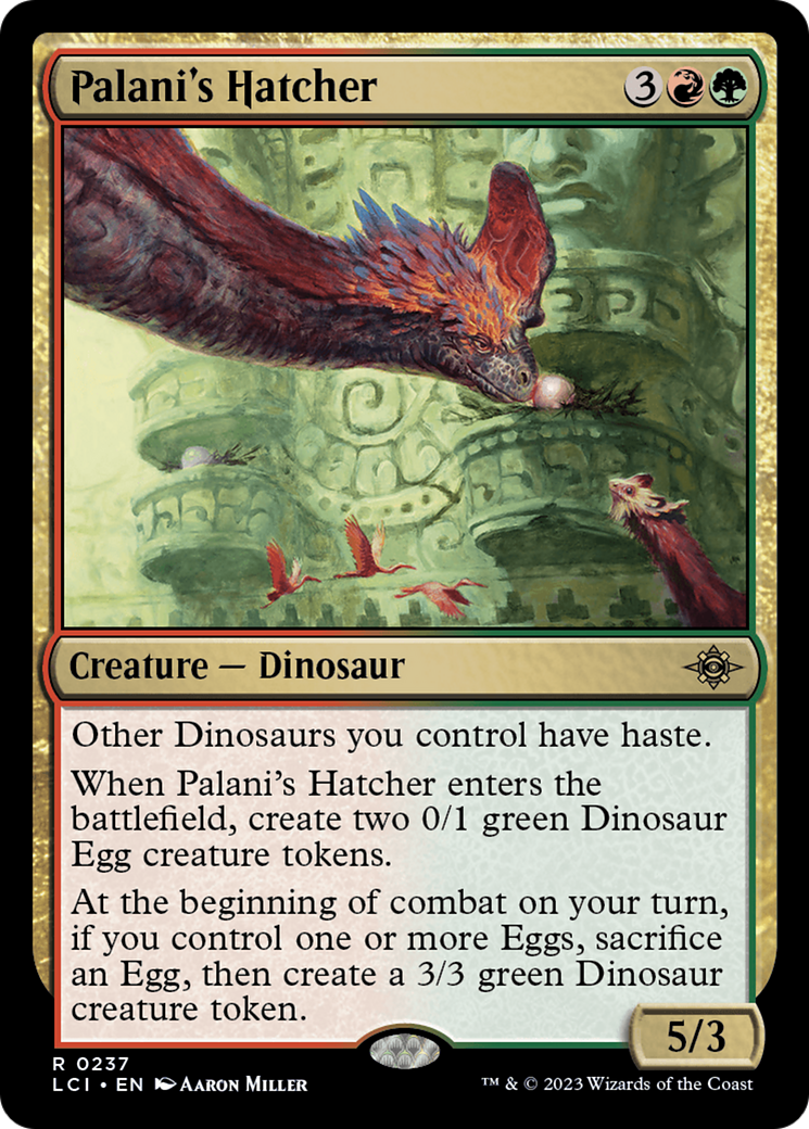 Image of Palani's Hatcher (LCI-237) - The Lost Caverns of Ixalan Foil