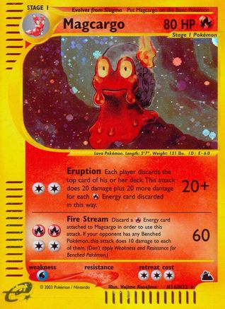 Image of Magcargo (H16) H16  - Holofoil Skyridge - Holo Rare