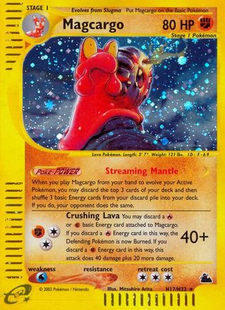 Image of Magcargo (H17) H17  - Holofoil Skyridge - Holo Rare