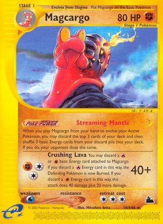 Image of Magcargo (18) 018  Skyridge - Rare