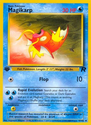 Image of Magikarp 047/82  - Unlimited Team Rocket - Uncommon