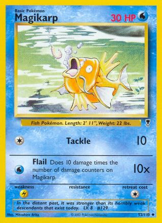 Image of Magikarp 052  - Reverse Holofoil Legendary Collection - Uncommon