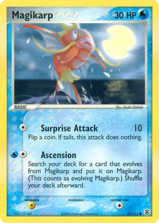Image of Magikarp 067/112  FireRed & LeafGreen - Common