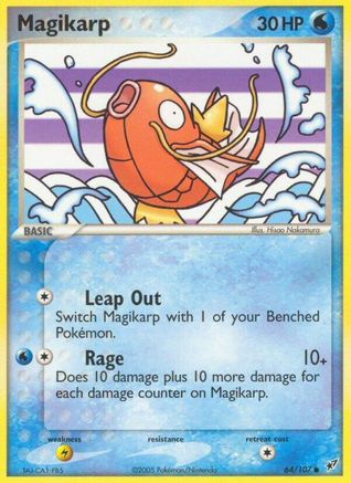 Image of Magikarp 064  Deoxys - Common