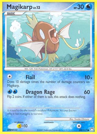 Image of Magikarp 089/123  Mysterious Treasures - Common