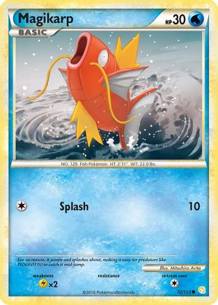 Image of Magikarp 072  HeartGold SoulSilver - Common