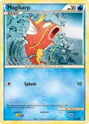 Image of Magikarp 061/95  - Reverse Holofoil Call of Legends - Common