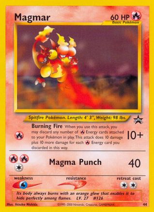 Image of Magmar 044/53  WoTC Promo - Promo