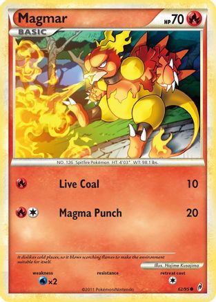 Image of Magmar 062/95  Call of Legends - Common