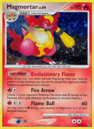 Image of Magmortar 006  - Reverse Holofoil Supreme Victors - Holo Rare