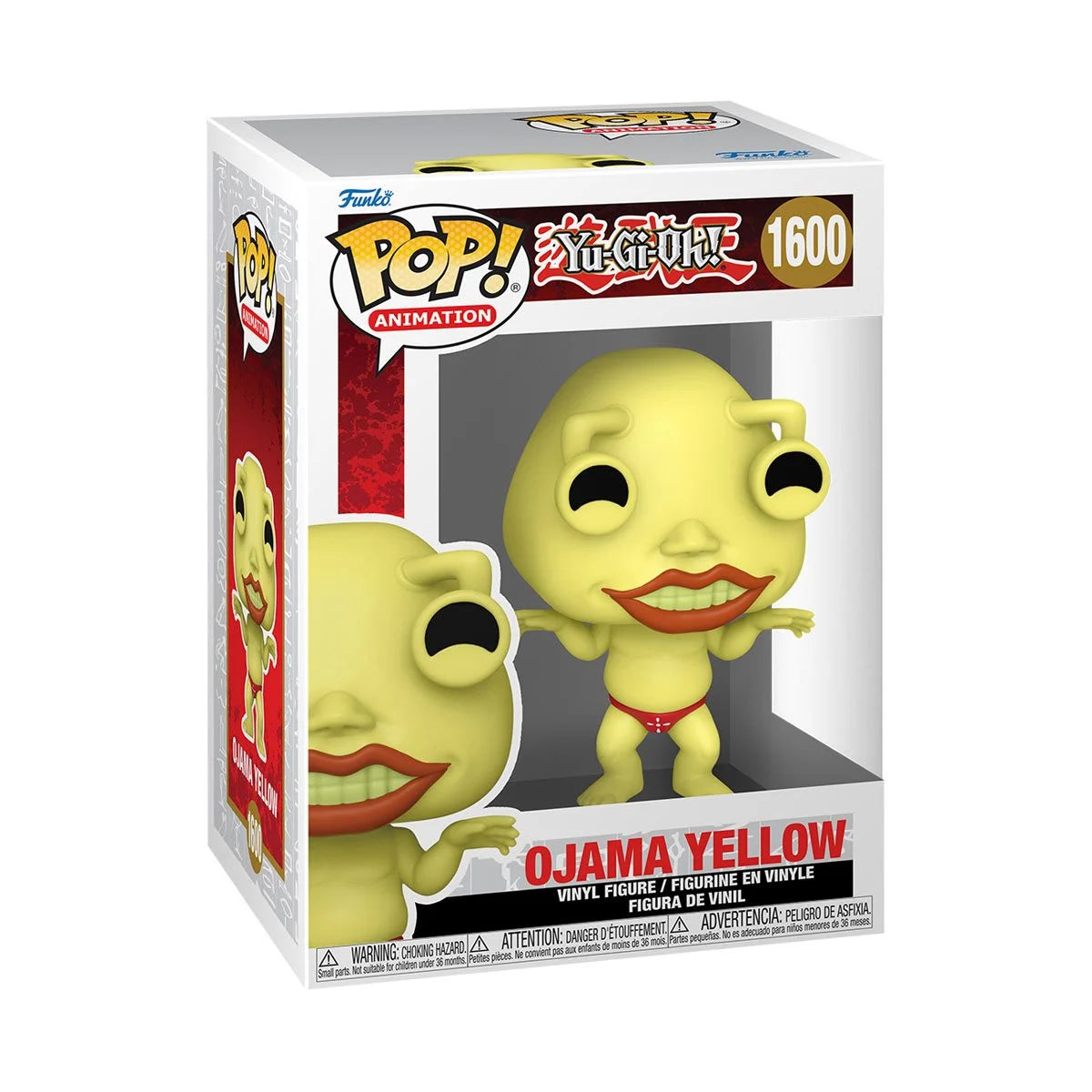 Image of Yu-Gi-Oh! Ojama Yellow Funko Pop! Vinyl Figure #1600