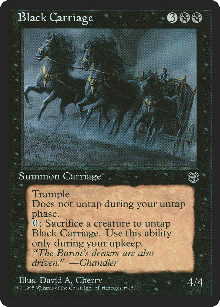 Image of Black Carriage (HML-) - Homelands