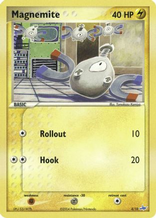 Image of Magnemite 004/10  EX Trainer Kit 1 Latias & Latios - Common