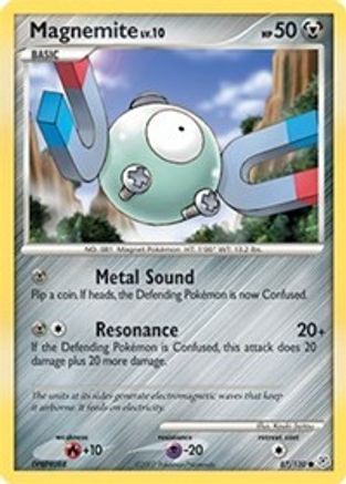 Image of Magnemite 087/130  - Reverse Holofoil Diamond and Pearl - Common